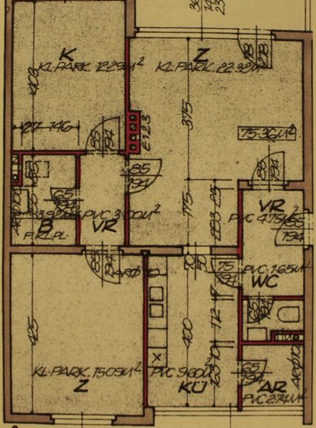 Grundriss (Bestandsplan)